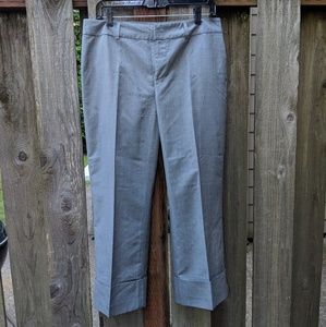 Light Grey Mid-Length Trousers